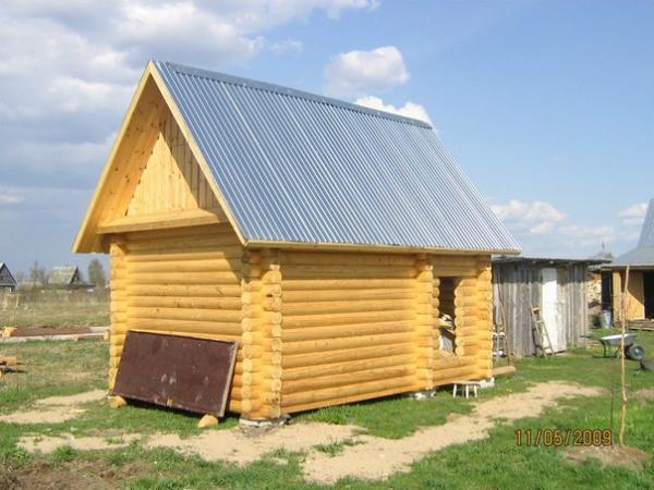 Изготовление домов,            бань,            срубов из кругляка,            оцилиндрованного бревна,            профилированн — фото 4